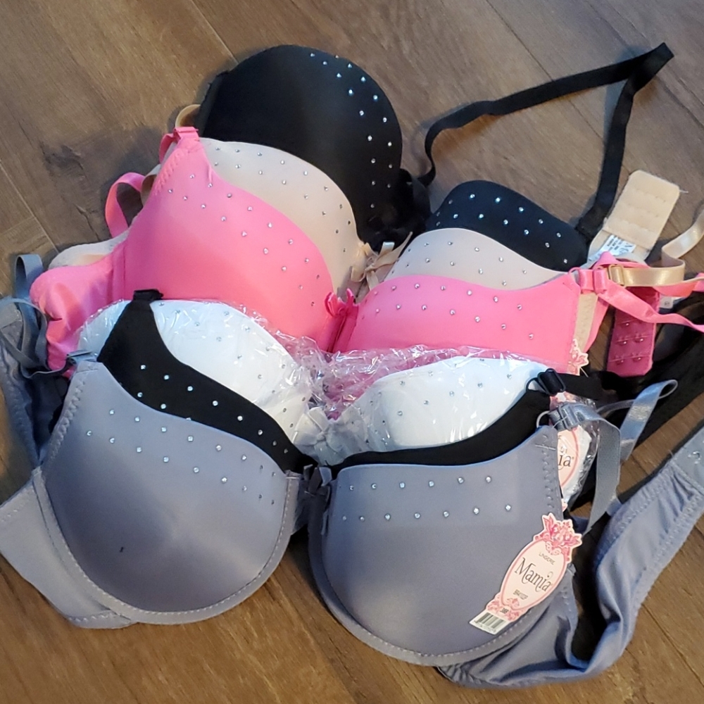 Mamia 6 pack bra set